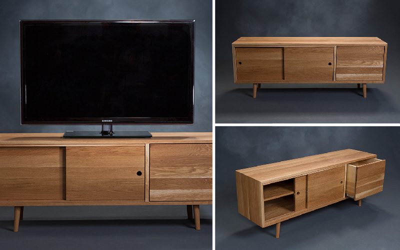Classic oak -TV-taso 1950`s